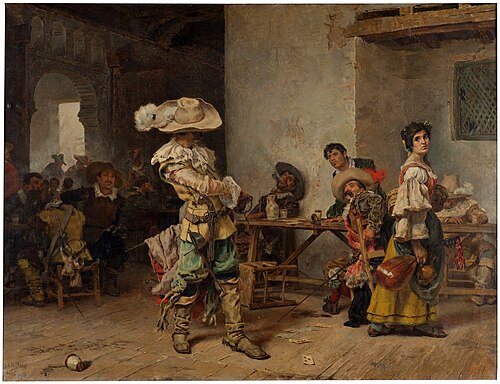 Un fanfarrón, 1880, Antonio Muñoz Degrain