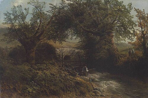 Angler am Bachufer, , Adrian Stokes