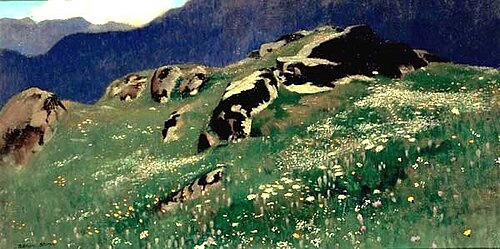 Autumn in the Mountains, 1902, Adrian Stokes