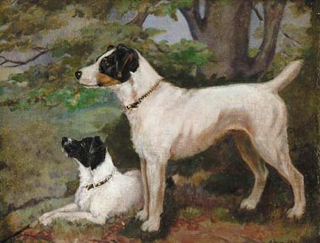 Two Terriers, , Adrian Stokes