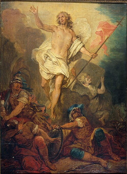 La résurrection du Christ, 1730, Nicolas Bertin