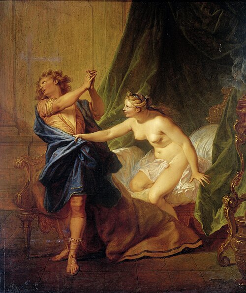 Joseph et la femme de Potiphar, Suzanne et les vieillards, 1699, Nicolas Bertin