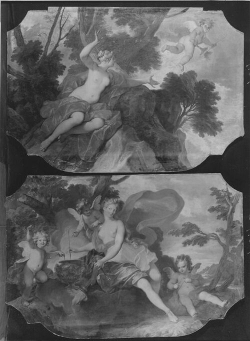 Amour quittant Psyché, 1716, Nicolas Bertin