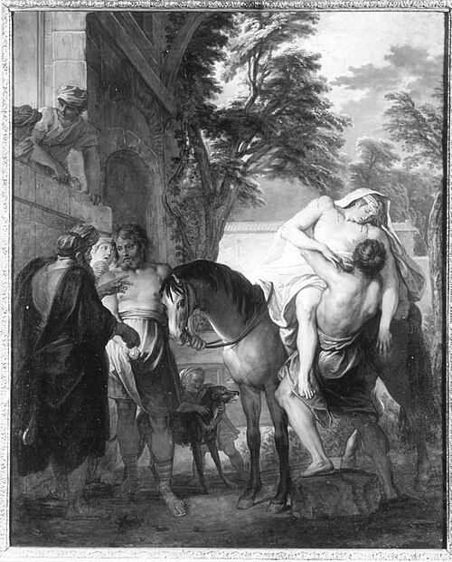 Le Bon Samaritain, 1701, Nicolas Bertin