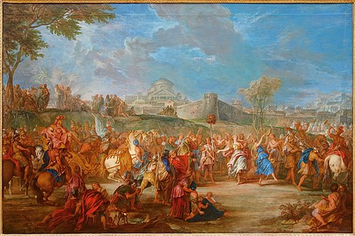 Le Triomphe de David, 1730, Nicolas Bertin