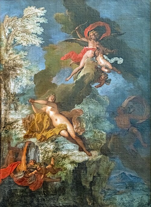 Psyché abandonnée par l'Amour, 1700, Nicolas Bertin