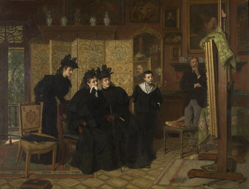 His Portrait, 1898, Evert Jan Boks