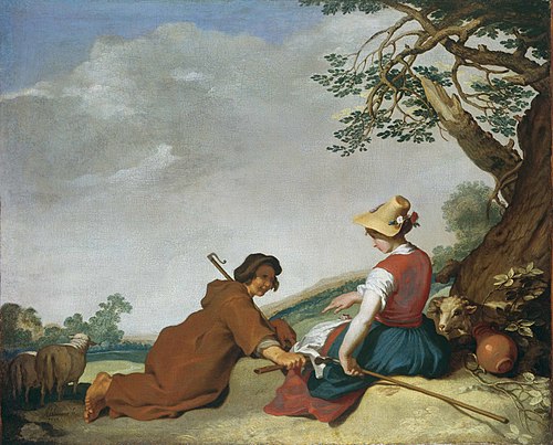 Pastoral Scene, 1627, Abraham Bloemaert