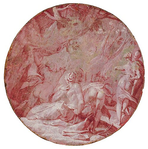 Apollo and Daphne, 1594, Abraham Bloemaert