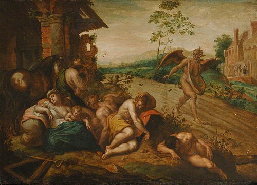 The Devil Sowing Tares, , Abraham Bloemaert