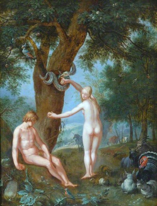 Adam and Eve, , Abraham Bloemaert