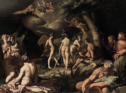 Le Jugement de Pâris, 1650, Abraham Bloemaert