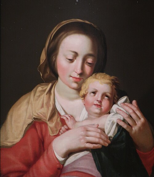 Virgin and Child, 1625, Abraham Bloemaert