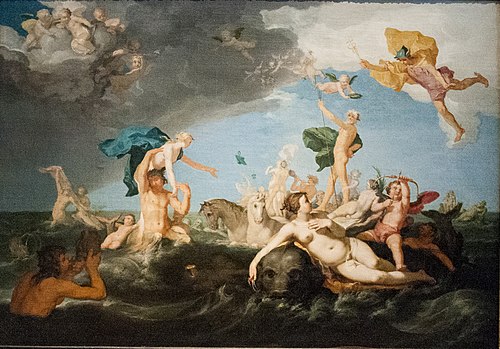 triomphe de Neptune, 1620, Abraham Bloemaert