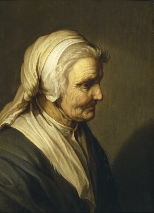 Old Woman, 1635, Abraham Bloemaert