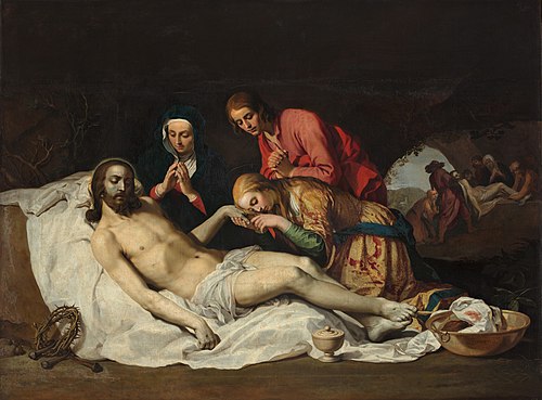 The Lamentation of Christ, 1625, Abraham Bloemaert