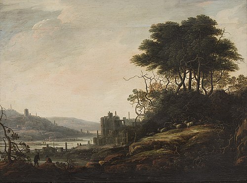 Paysage, 1616, Abraham Bloemaert