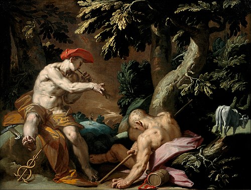 Mercury, Argus and Io, 1592, Abraham Bloemaert