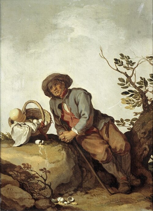 Eierboer, 1632, Abraham Bloemaert
