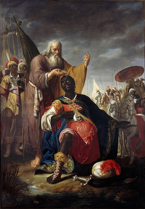 The Baptism of the Eunuch, 1620, Abraham Bloemaert