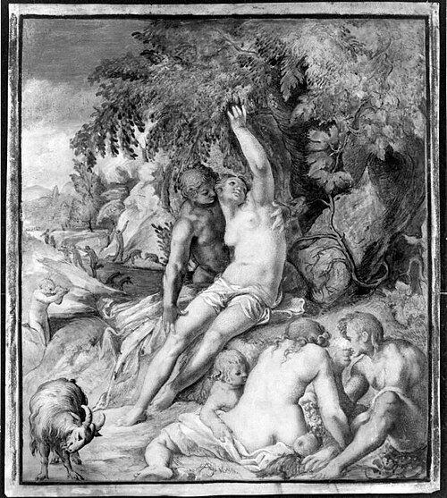 Goldenes Zeitalter (Kopie nach), 1608, Abraham Bloemaert