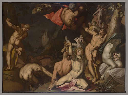 The Deluge, 1592, Abraham Bloemaert