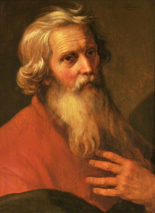 Head of an Old Man, 1639, Abraham Bloemaert