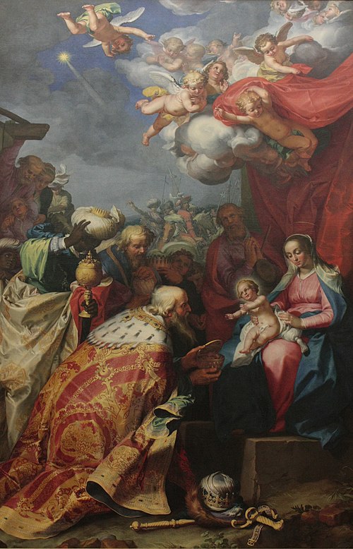 L'Adoration des mages, 1624, Abraham Bloemaert