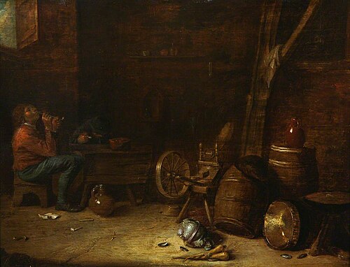 Interior with Figures, , Abraham Diepraam