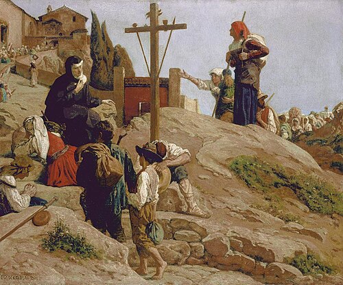 Pilger in den Abruzzen, 1889, Ernst Stückelberg