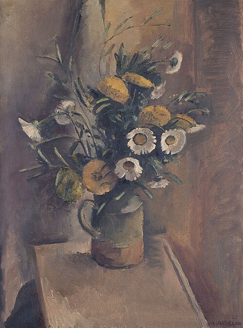 Fleurs dans un vase, 1927, Maurice Asselin