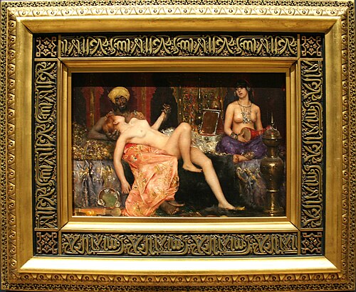 Scène de harem, , Maurice Bompard