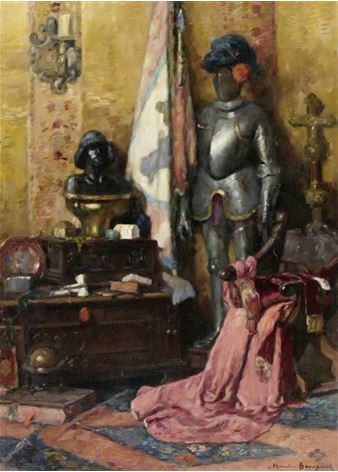 Intérieur d'un patricien vénitien, , Maurice Bompard