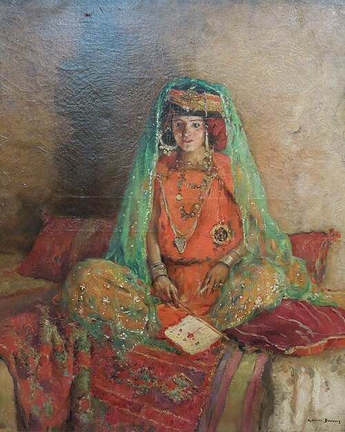 Ouled Naïl de Biskra, 1890, Maurice Bompard