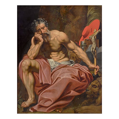 Saint Jerome, , Abraham Janssens I