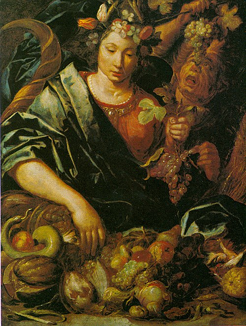 Vertumnus and Pomona, 1610, Abraham Janssens I