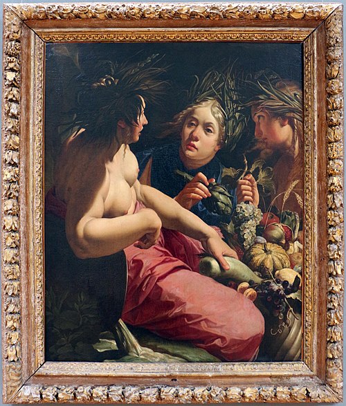 Naiads Filling the Horn of Achelous. Allegory on the peace of the 12 years Truce,, 1610, Abraham Janssens I