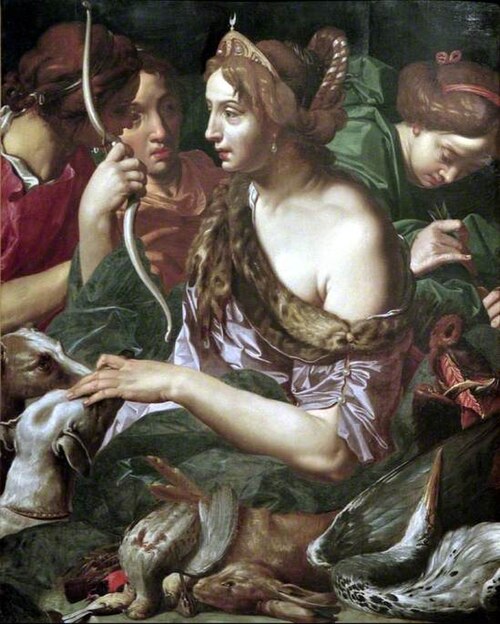 Diana after the Chase, 1618, Abraham Janssens I