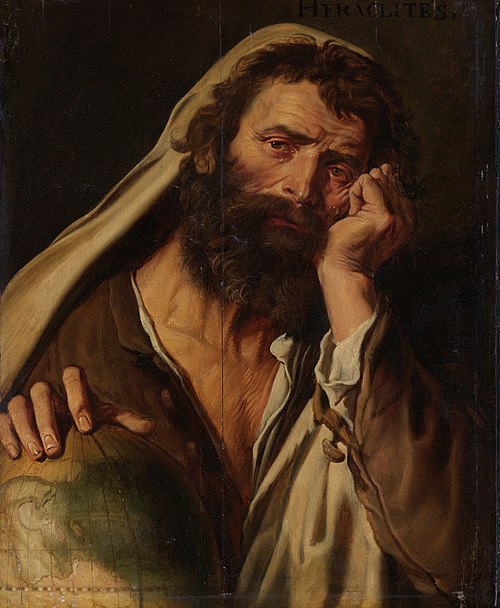 Heraclitus, 1601, Abraham Janssens I