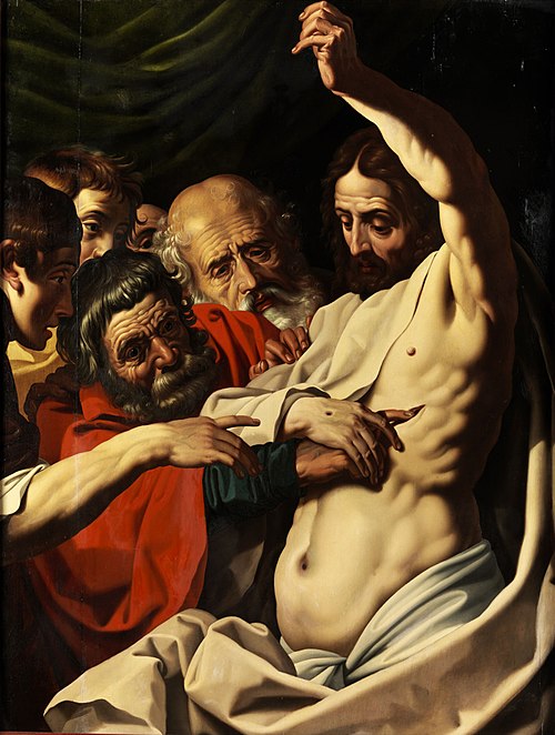The Doubting Thomas, 1610, Abraham Janssens I