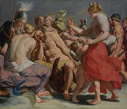 Mount Olympus, 1615, Abraham Janssens I