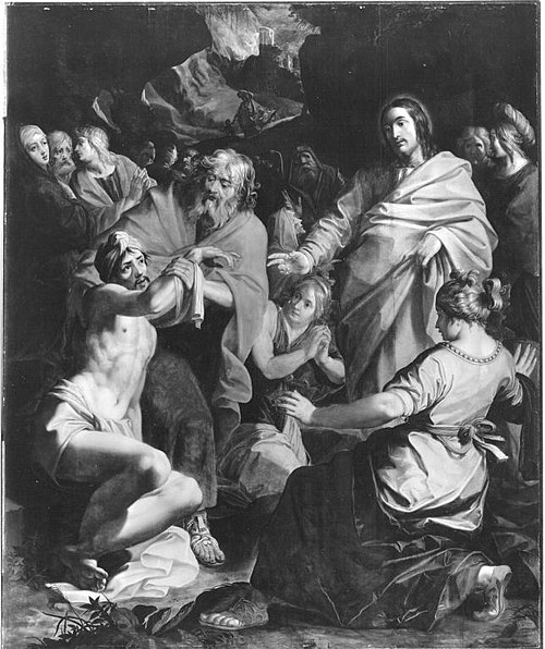 Die Erweckung des Lazarus, 1607, Abraham Janssens I