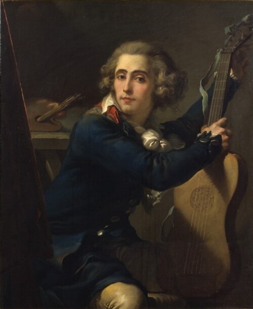 Self-portrait, 1785, Mauro Gandolfi