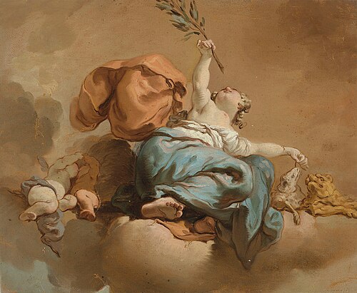 Allegory of Peace, 1795, Mauro Gandolfi