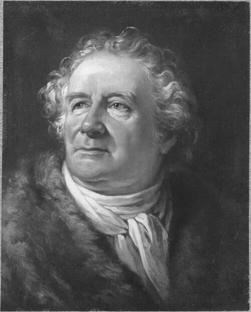 Portrait of Kristoffer Kristian Karsten, 1756-1839, 1826, Johan Gustaf Sandberg
