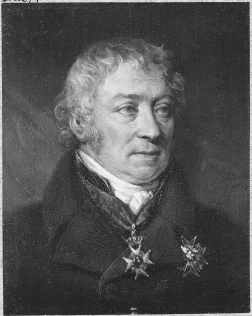 Carl Gustav of Leopold (1756-1829), author, librarian, 1832, Johan Gustaf Sandberg