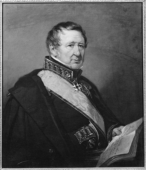 Karl Alexander Hård of Segerstad (1768-1840), general major, art collector, donor, 1840, Johan Gustaf Sandberg