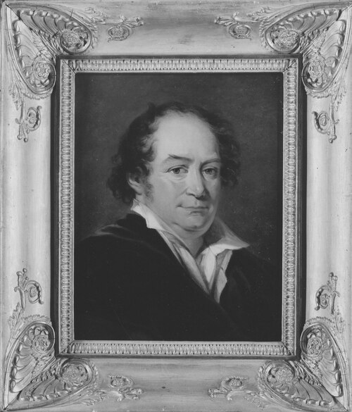 Lars Hjortsberg, 1772-1843. Skådespelare, 1827, Johan Gustaf Sandberg
