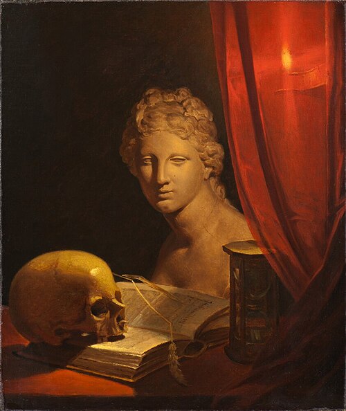 A Vanitas Still Life, , Johan Gustaf Sandberg