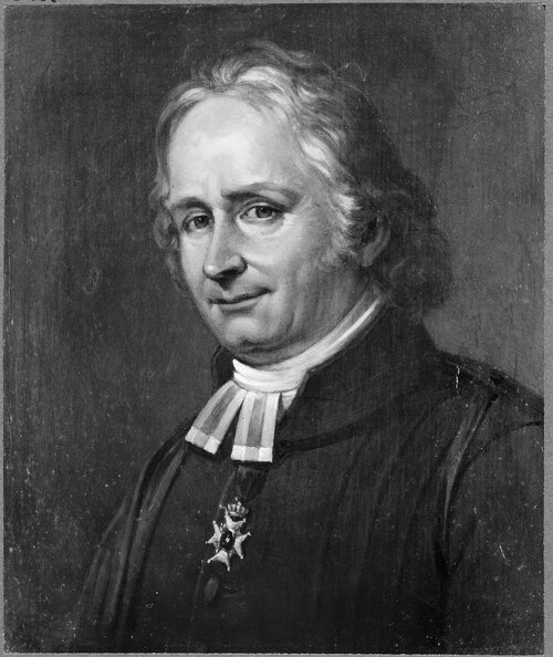 Jöns Svanberg (1771-1851), professor, dean, astronomer, married to Margareta Elisabet Merckell, , Johan Gustaf Sandberg